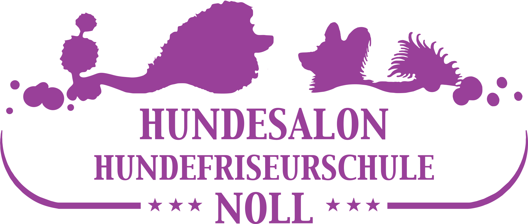 Hundesalon Noll Logo_lila